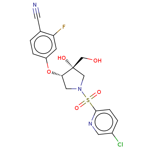 Chemical structure of BindingDB Monomer ID 50505553