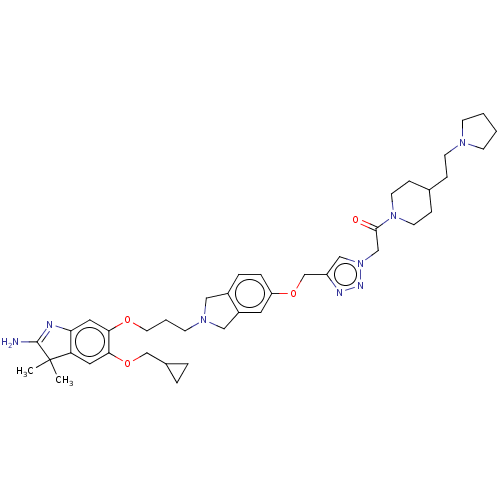 Chemical structure of BindingDB Monomer ID 50505573