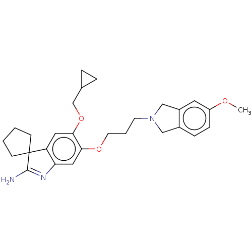 Chemical structure of BindingDB Monomer ID 50505579