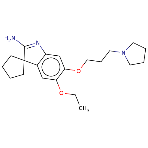 Chemical structure of BindingDB Monomer ID 50505582