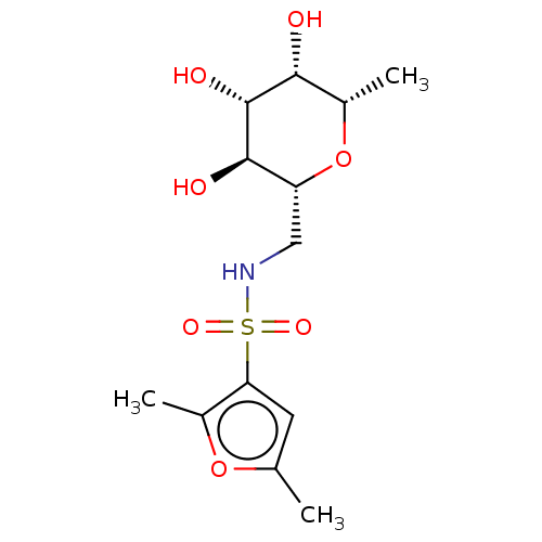 Chemical structure of BindingDB Monomer ID 50505618