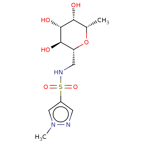Chemical structure of BindingDB Monomer ID 50505619