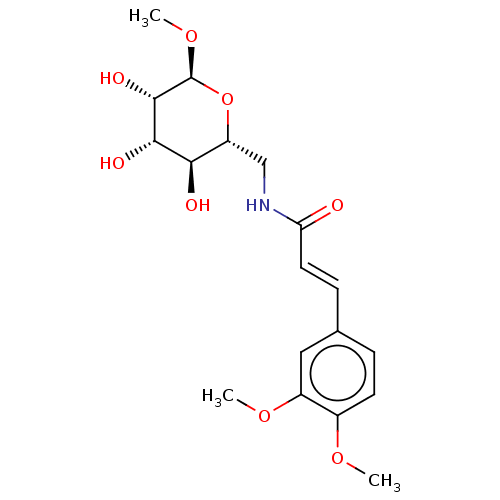 Chemical structure of BindingDB Monomer ID 50505627
