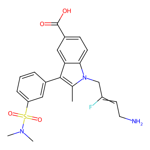Chemical structure of BindingDB Monomer ID 50505638