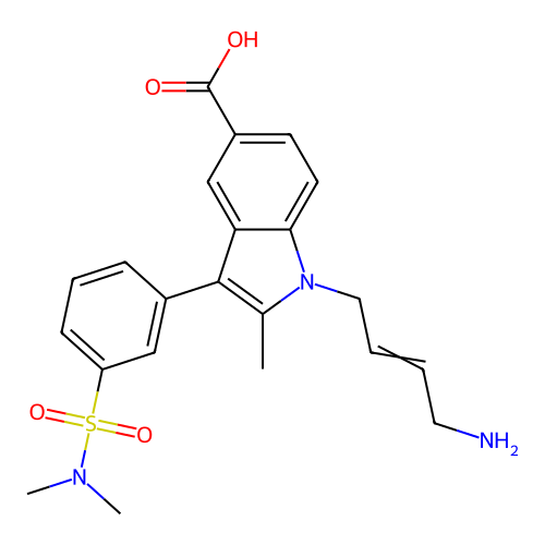 Chemical structure of BindingDB Monomer ID 50505654