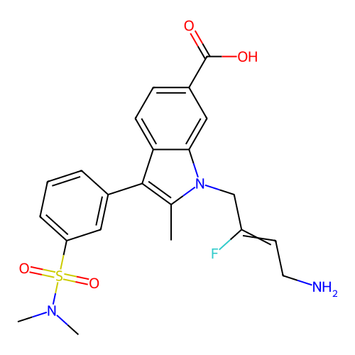 Chemical structure of BindingDB Monomer ID 50505656