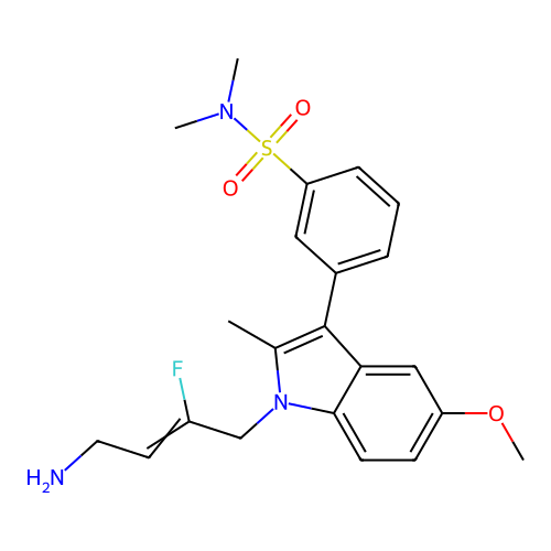 Chemical structure of BindingDB Monomer ID 50505662