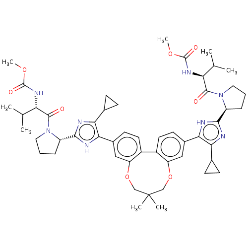 Chemical structure of BindingDB Monomer ID 50505962