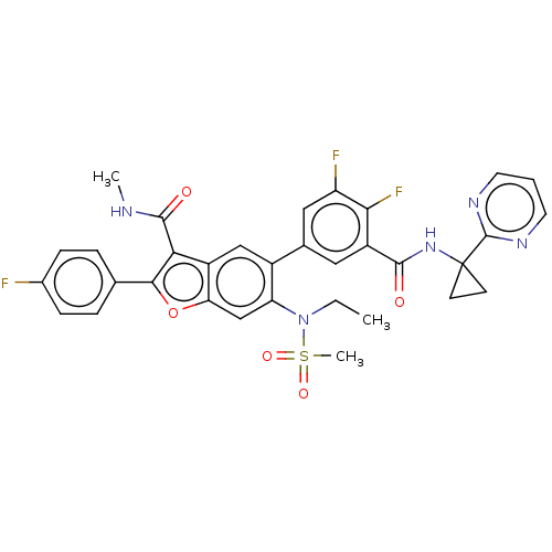 Chemical structure of BindingDB Monomer ID 50507442