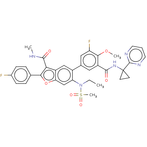 Chemical structure of BindingDB Monomer ID 50507445