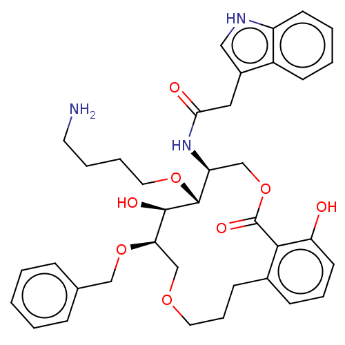 Chemical structure of BindingDB Monomer ID 50507590