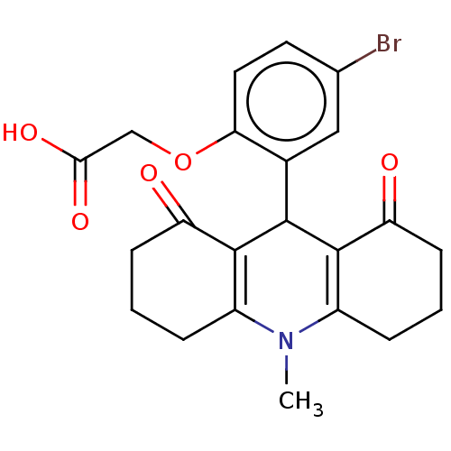 Chemical structure of BindingDB Monomer ID 50508574