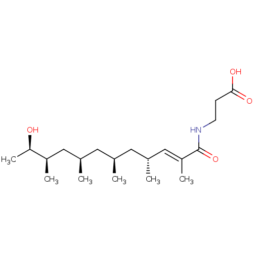 Chemical structure of BindingDB Monomer ID 50509491