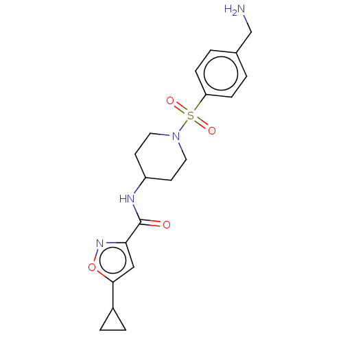 Chemical structure of BindingDB Monomer ID 50509574