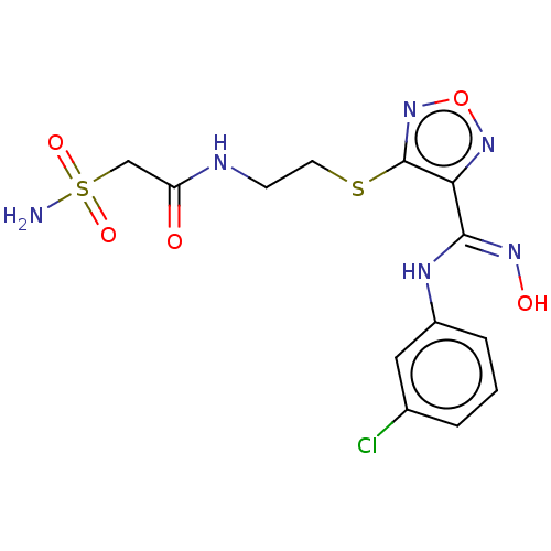 Chemical structure of BindingDB Monomer ID 50509623