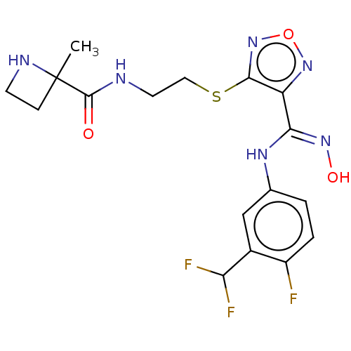 Chemical structure of BindingDB Monomer ID 50509624