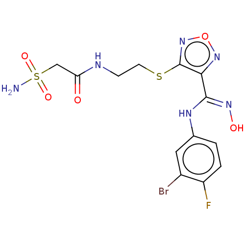 Chemical structure of BindingDB Monomer ID 50509630