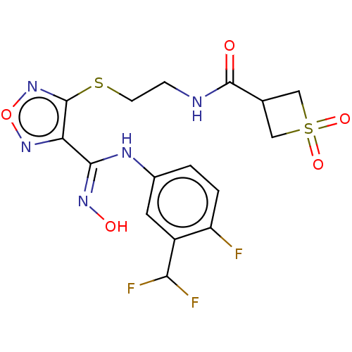 Chemical structure of BindingDB Monomer ID 50509634