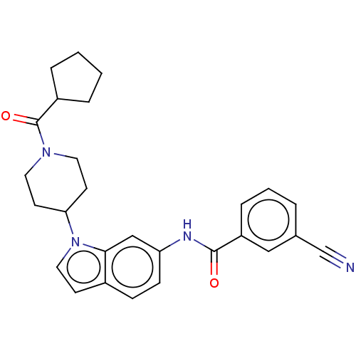 Chemical structure of BindingDB Monomer ID 50509683