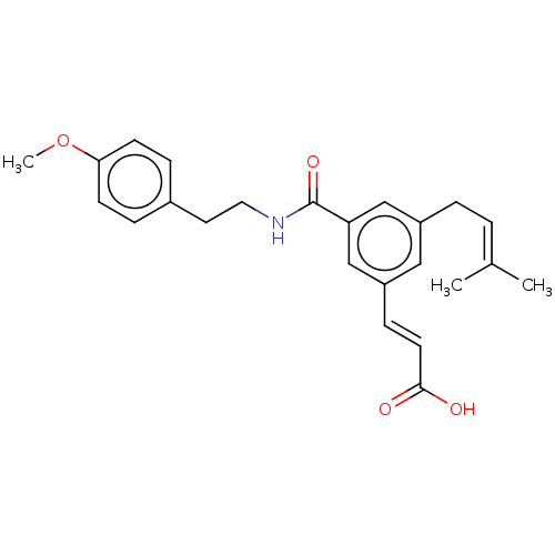 Chemical structure of BindingDB Monomer ID 50509745