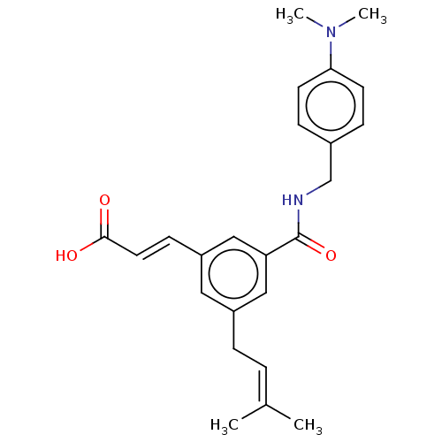 Chemical structure of BindingDB Monomer ID 50509747