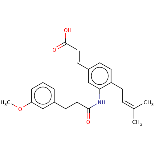 Chemical structure of BindingDB Monomer ID 50509755
