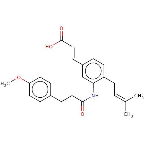 Chemical structure of BindingDB Monomer ID 50509775