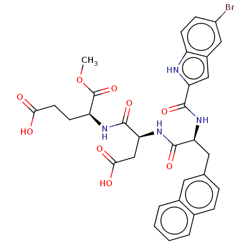 Chemical structure of BindingDB Monomer ID 50509792