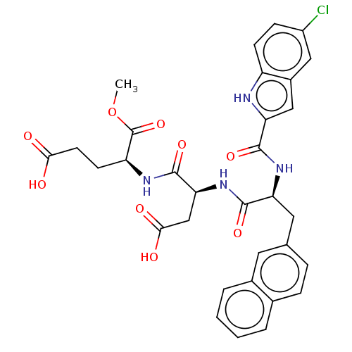 Chemical structure of BindingDB Monomer ID 50509815