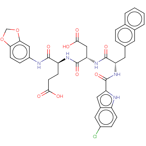 Chemical structure of BindingDB Monomer ID 50509819