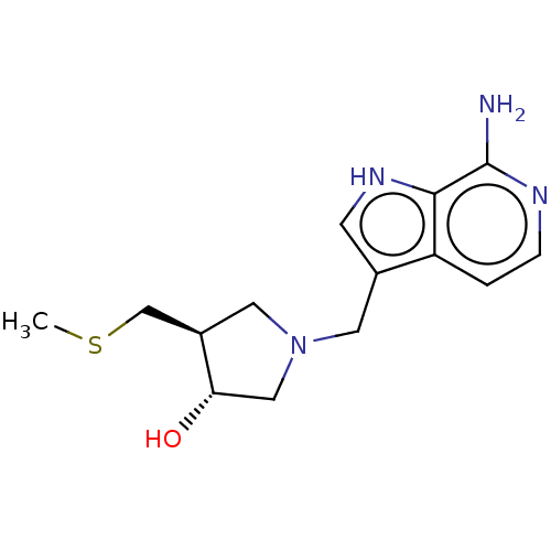 Chemical structure of BindingDB Monomer ID 50510222