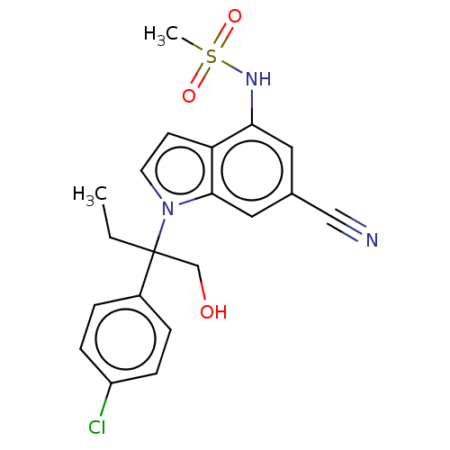 Chemical structure of BindingDB Monomer ID 50510661