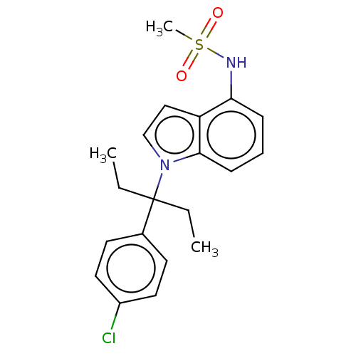 Chemical structure of BindingDB Monomer ID 50510662
