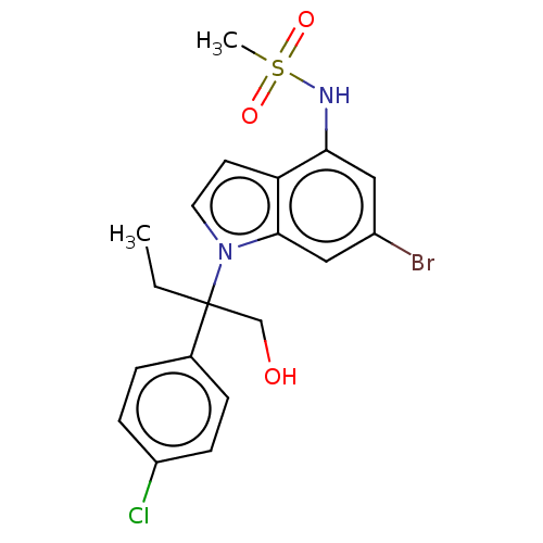 Chemical structure of BindingDB Monomer ID 50510667