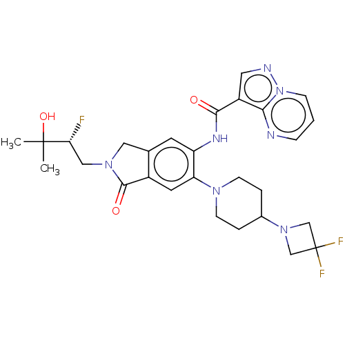 Chemical structure of BindingDB Monomer ID 50511366