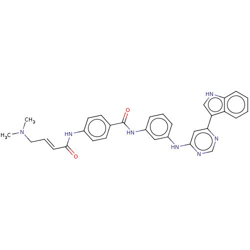 Chemical structure of BindingDB Monomer ID 50511422