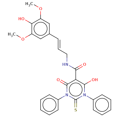 Chemical structure of BindingDB Monomer ID 50511527