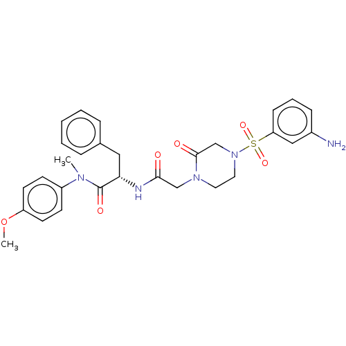 Chemical structure of BindingDB Monomer ID 50511743