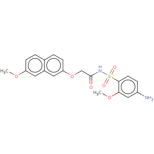 Chemical structure of BindingDB Monomer ID 50511915