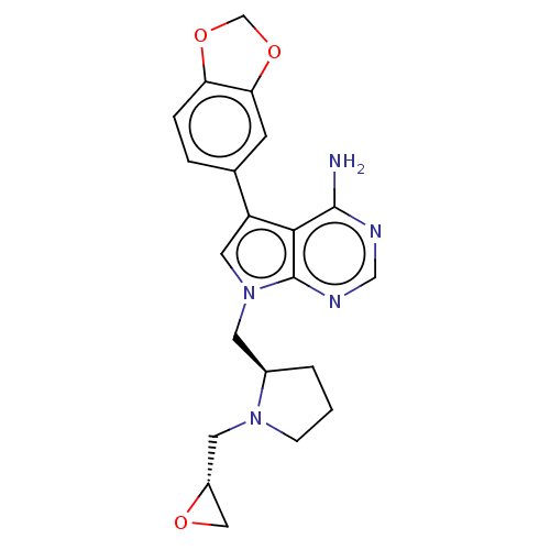 Chemical structure of BindingDB Monomer ID 50512005
