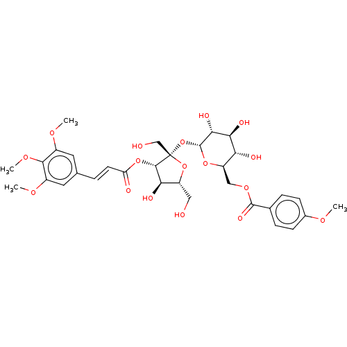 Chemical structure of BindingDB Monomer ID 50512380