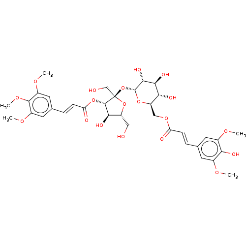 Chemical structure of BindingDB Monomer ID 50512382