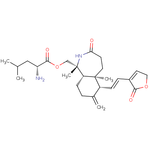 Chemical structure of BindingDB Monomer ID 50512386