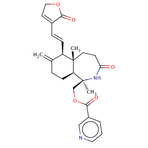 Chemical structure of BindingDB Monomer ID 50512389