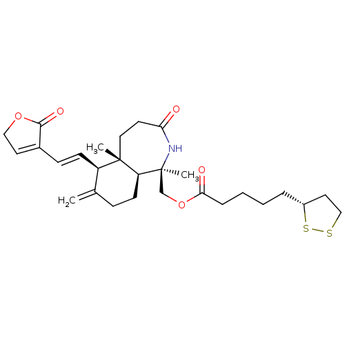 Chemical structure of BindingDB Monomer ID 50512405