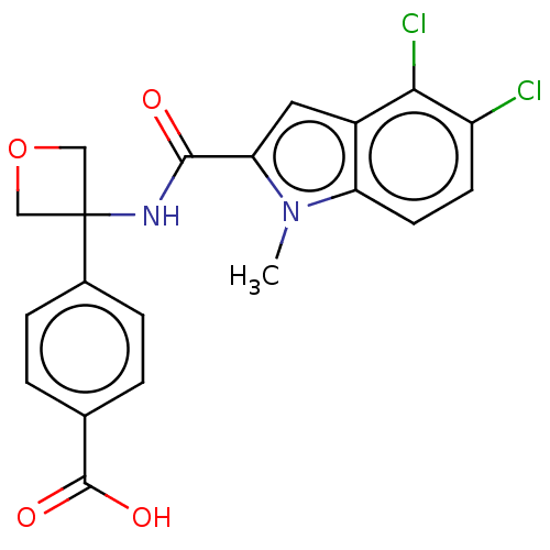 Chemical structure of BindingDB Monomer ID 50512574
