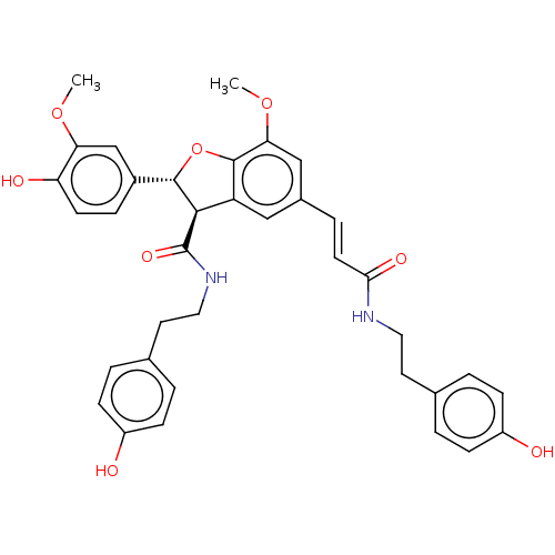 Chemical structure of BindingDB Monomer ID 50512675