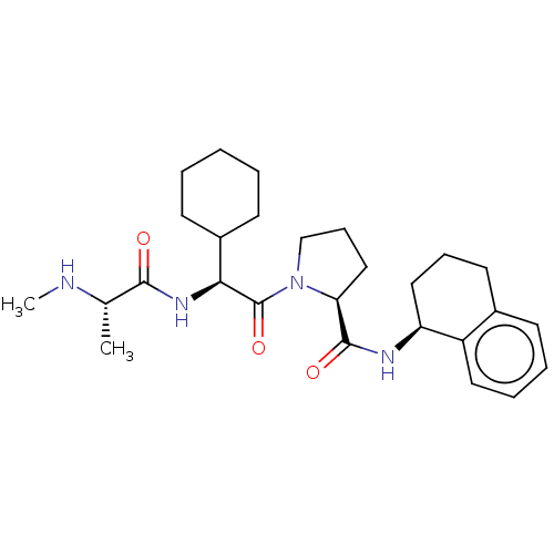 Chemical structure of BindingDB Monomer ID 50512891
