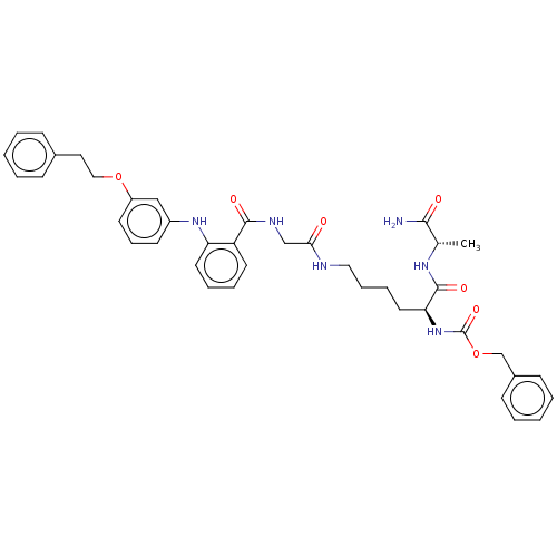 Chemical structure of BindingDB Monomer ID 50513320