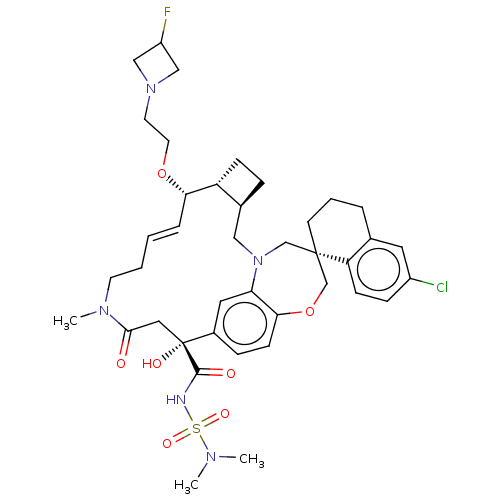 Chemical structure of BindingDB Monomer ID 50514219
